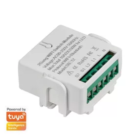   LogiLink Wi-Fi smart 2 CH kapcsolómodul, Tuya kompatibilis (SH0124)