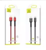 USAMS SJ289USB01 120cm-es usb-c textil borítású kábel flexibilis fejjel, 1323985