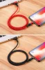 USAMS SJ292USB01Mágneses Lightning töltőkábel, fekete,  1299126