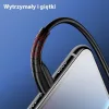 USAMS SJ364USB01 100cm-es lightning töltő kábel flexibilis fejjel 1380758