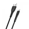 USAMS SJ365USB01 micro usb töltőkábel flexibilis fejjel 2A, 100 cm 1399493