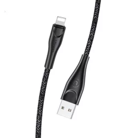 USAMS SJ391USB01 Lightning töltő és adat kábel, 1323996
