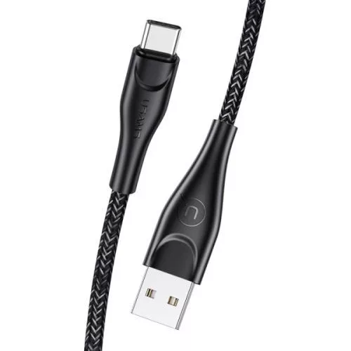 USAMS SJ398USB01 3M USB-C Adat és töltő kábel, 1323997