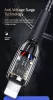 USAMS SJ469USB01 120cm-es okos lightning szövet borítású töltőkábel 1343871