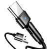 Usams SJ477USB01  Type-C töltőkábel, 180 fokban forgatható fejjel 1m 1349799