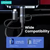 Usams SJ547USB01 5 az 1 ben töltőkábel usb-c, lightning és micro usb ouput, usb és usb-c input, PD, 60W 1435030