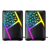 Havit SK763mini Számítógépes hangszórók 2.0 RGB (fekete)