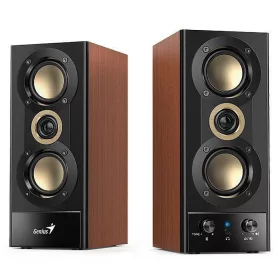   Genius SP-HF800BT 2.0 fa Bluetooth hangszóró pár, 20W, barna