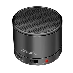   Logilink Bluetooth hangszoró MP3-lejátszóval és FM-rádióval, fekete (SP0062)