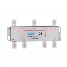 Well SPLT FC/6 ST WL Antenna  F-elosztó 1 be 6 kimenet