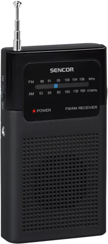 Sencor SRD 1100 B Hordozható Rádió - Fekete