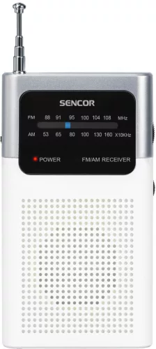 Sencor SRD 1100 W Hordozható Rádió - Fehér