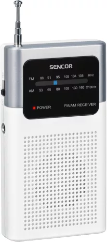 Sencor SRD 1100 W Hordozható Rádió - Fehér