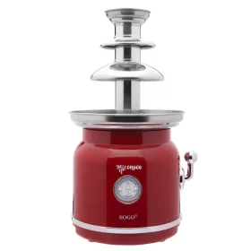 Sogo Deli Choco SS-11970 Csoki szökőkút piros, inox 700g