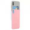 Mercury SSBIPXRG iPhone X Kártyatartós Védőtok, Rose Gold 1254083