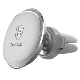   Baseus Magnetic Air Vent univerzális autós telefon tartó ezüst (SUGX-A0S)