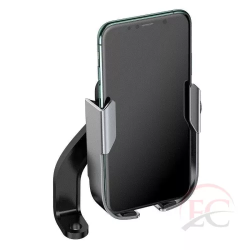 Baseus Armor kerékpáros / motoros telefontartó, fekete (SUKJA-0S)