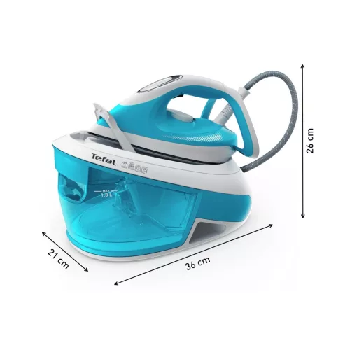 Tefal SV8002E0 Gőzállomás Tefal Express Airglide 2800W Ciánkék/Fehér