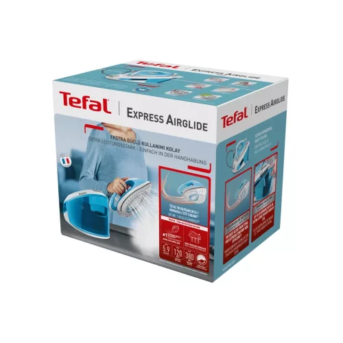 Tefal SV8002E0 Gőzállomás Tefal Express Airglide 2800W Ciánkék/Fehér