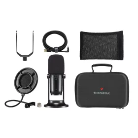 Thronmax Mdrill One mikrofon készlet, 48 kHz, fekete