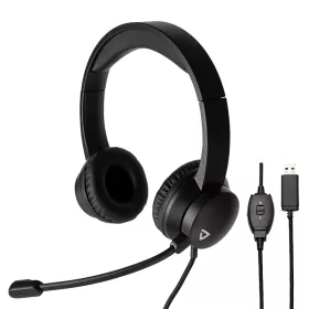   Thronmax THX-20 sztereó fejhallgató, 1x USB-A-csatlakozó, boom mikrofon