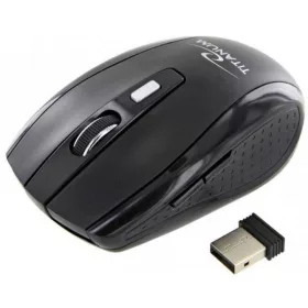   TITANUM VEZETÉK NÉLKÜLI 2.4GHZ OPTIKAI EGÉR 6D USB SNAPPER TM105K