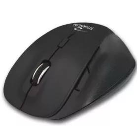   TITANUM VEZETÉK NÉLKÜLI BLUETOOTH OPTIKAI EGÉR 6D FORNAX FEKETE TM122K
