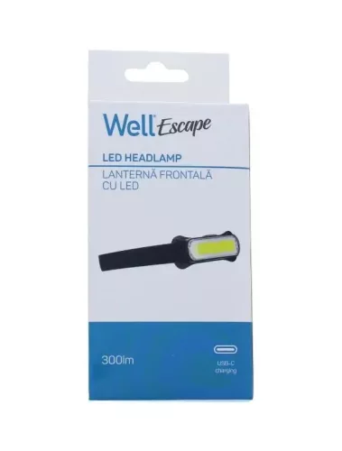 Well TORCH-ESCAPE-WL LED-es fejlámpa, 300Lm
