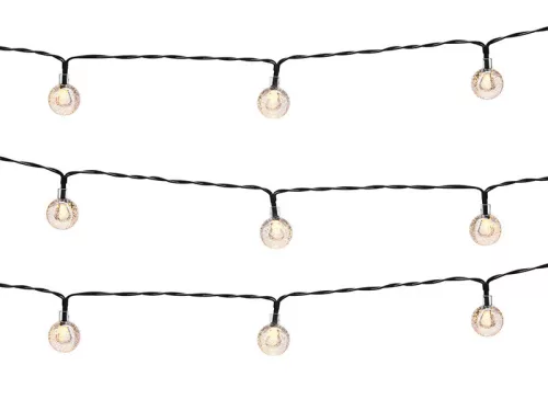 Tracer napelemes kerti 30 égős 6.5 méteres led fényfüzér