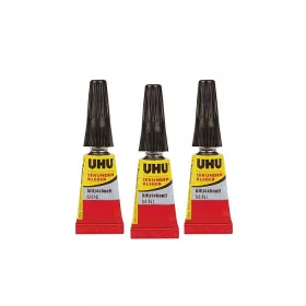 UHU U45420 Pillanatragasztó - 3 x 1 g
