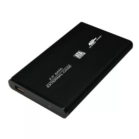   LogiLink 2.5"-os USB 2.0 hordozható SATA-s merevlemez ház, 480 Mbps, Plug&Play, fekete (UA0041B)