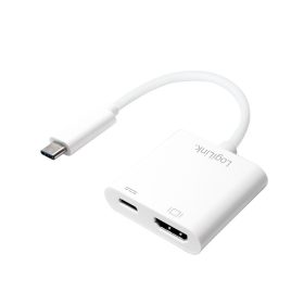 Logilink USB-C   HDMI töltő adapter (UA0257)