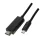 Logilink USB 3.2 Gen 1x1 USB-C  M és HDMI 2.0 közötti kábel, 1,8m (UA0329)