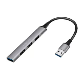   LogiLink USB 3.0, 4 portos vékony hub, alumínium házzal (UA0391)