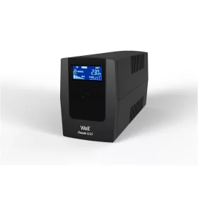   Well UPS-LINT-PALDIN650-WL szünetmentes tápegységek UPS 390W/650VA  LCD USB, RJ45