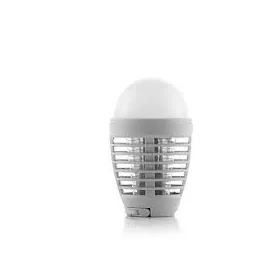   InnovaGoods V0103060 2 az 1-ben újratölthető szúnyogriasztó lámpa LED-del