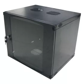   Logilink 19" fali állvány 6U 540 x 450 mm, szétszerelt, fekete (W06F64B)