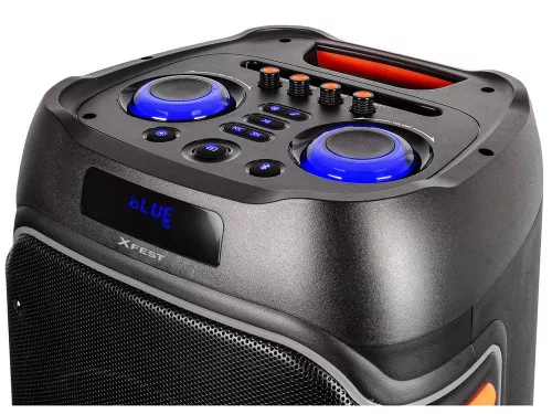 Trevi XF 3600 PRO vezeték nélküli, 200W-os hordozható hangfal karaokehoz, bulizáshoz, szabadtéri rendezvényhez