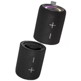   Trevi XSC 8A88 B TWS Bluetooth 5.3 dupla hordozható hangszóró IPX5, Disco LED, fekete szín