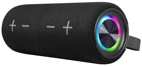 Trevi XSC 8A88 B TWS Bluetooth 5.3 dupla hordozható hangszóró IPX5, Disco LED, fekete szín