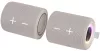 Trevi XSC 8A88 B TWS Bluetooth 5.3 dupla hangszóró IPX5 védelemmel, Disco LED, krém szín