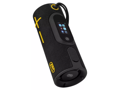 Trevi XSC 8B30 BD vezeték nélküli Multi-Room Bluetooth hangszóró 2×10W, IPX5, érintőkijelző, USB/Micro SD