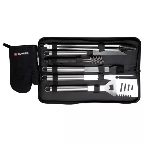Zokura - 8 darabos grilleszköz készlet Z-1196