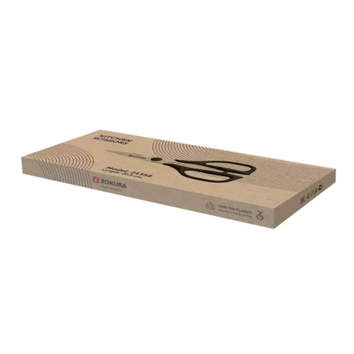Zokura Z-1358 - Konyhai olló, rozsdamentes acél, 20,5 cm, Fekete