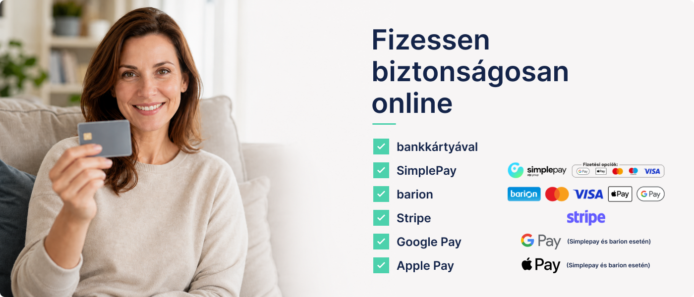 Fizessen biztonságosan online